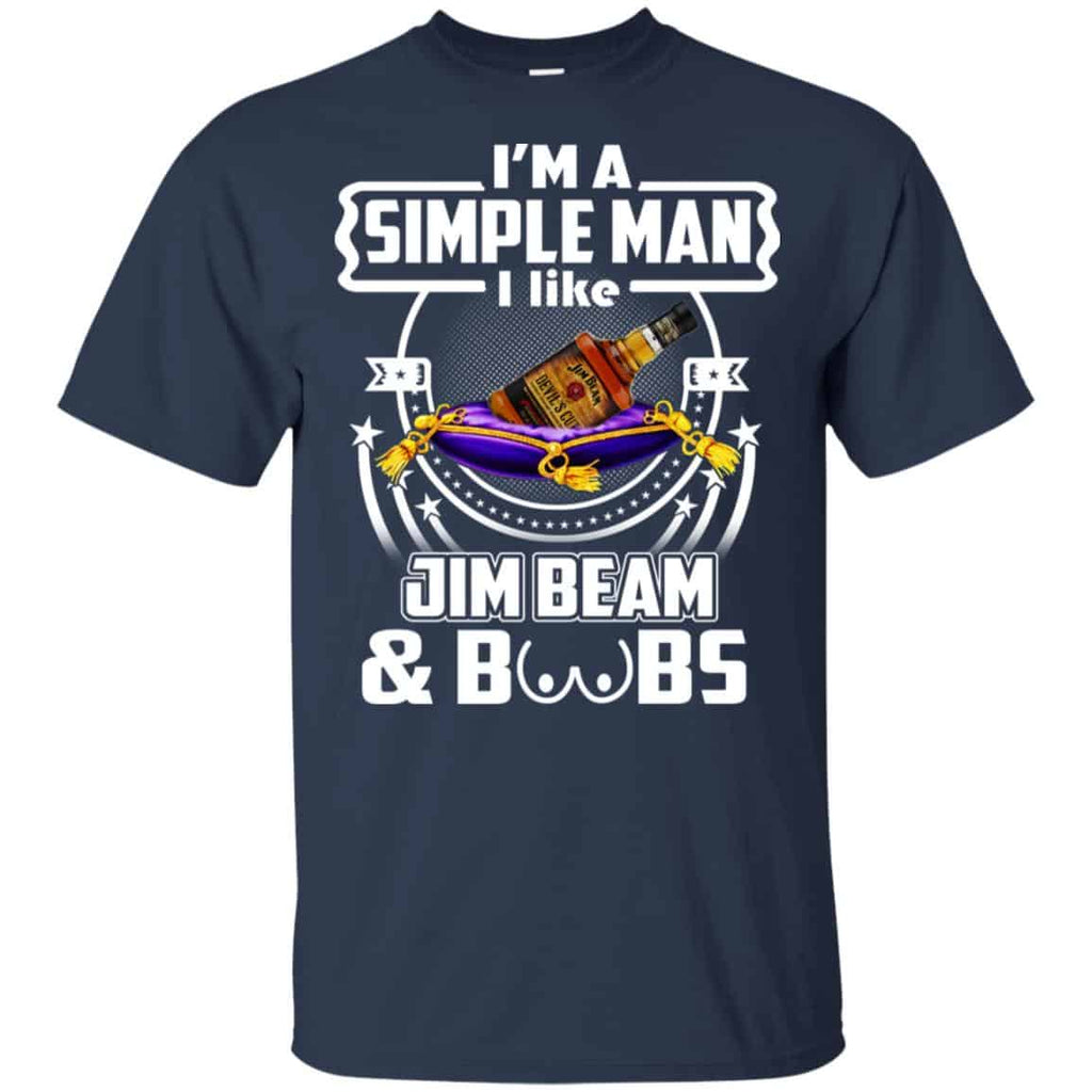 I’m A Simple Man I Like Jim Beam And Boobs s, , Tank Unisex