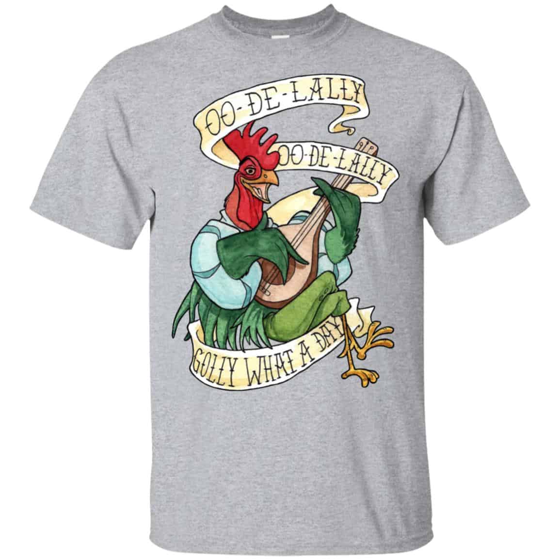 Alan-A-Dale Rooster OO-De-Lally Golly What A Day Roster Bard s, , Tank Unisex