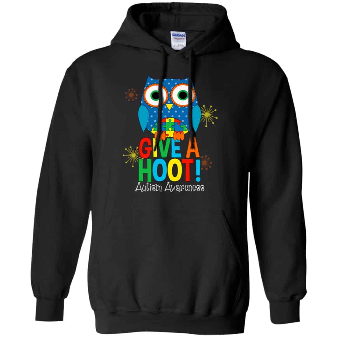 Autism Awareness: Give A Hoot s, , Tank Unisex