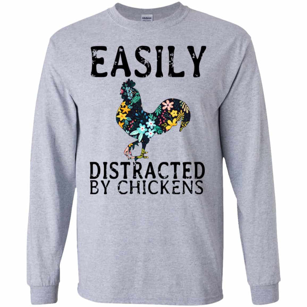 Easily Distracted By Chickens s, , Tank Unisex
