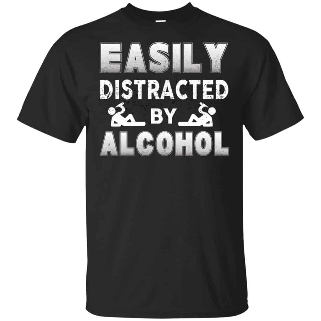 Easily Distracted By Alcohol s, , Tank Unisex