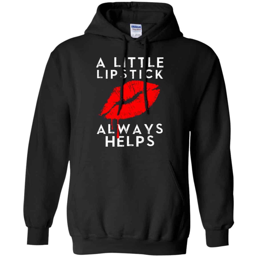 A Little Lipstick Always Helps Shirt, , Tank Unisex