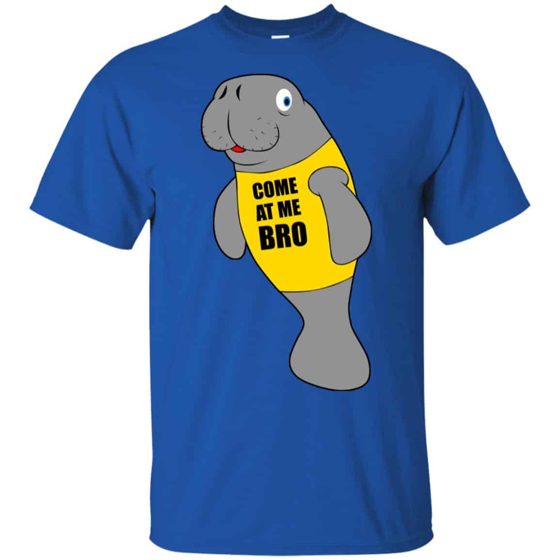 Manatee Novelty Come At Me Bro s, , Tank Unisex
