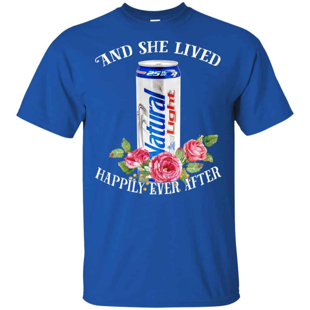 I Love Natural Light – And She Lived Happily Ever After s, , Tank Unisex