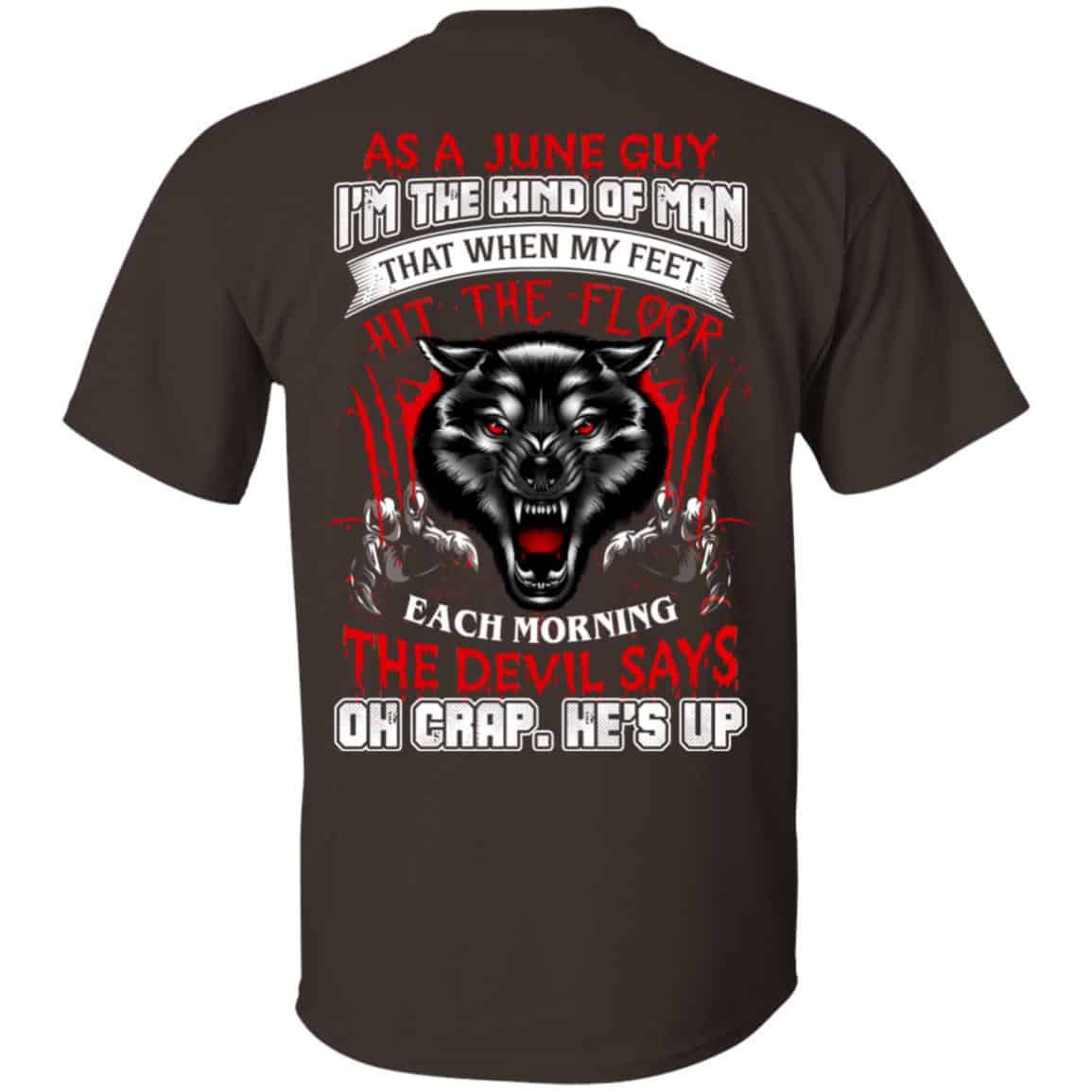 As A June Guy I’m The Kind Of Man That When My Feet Hit The Floor s, , Tank Unisex