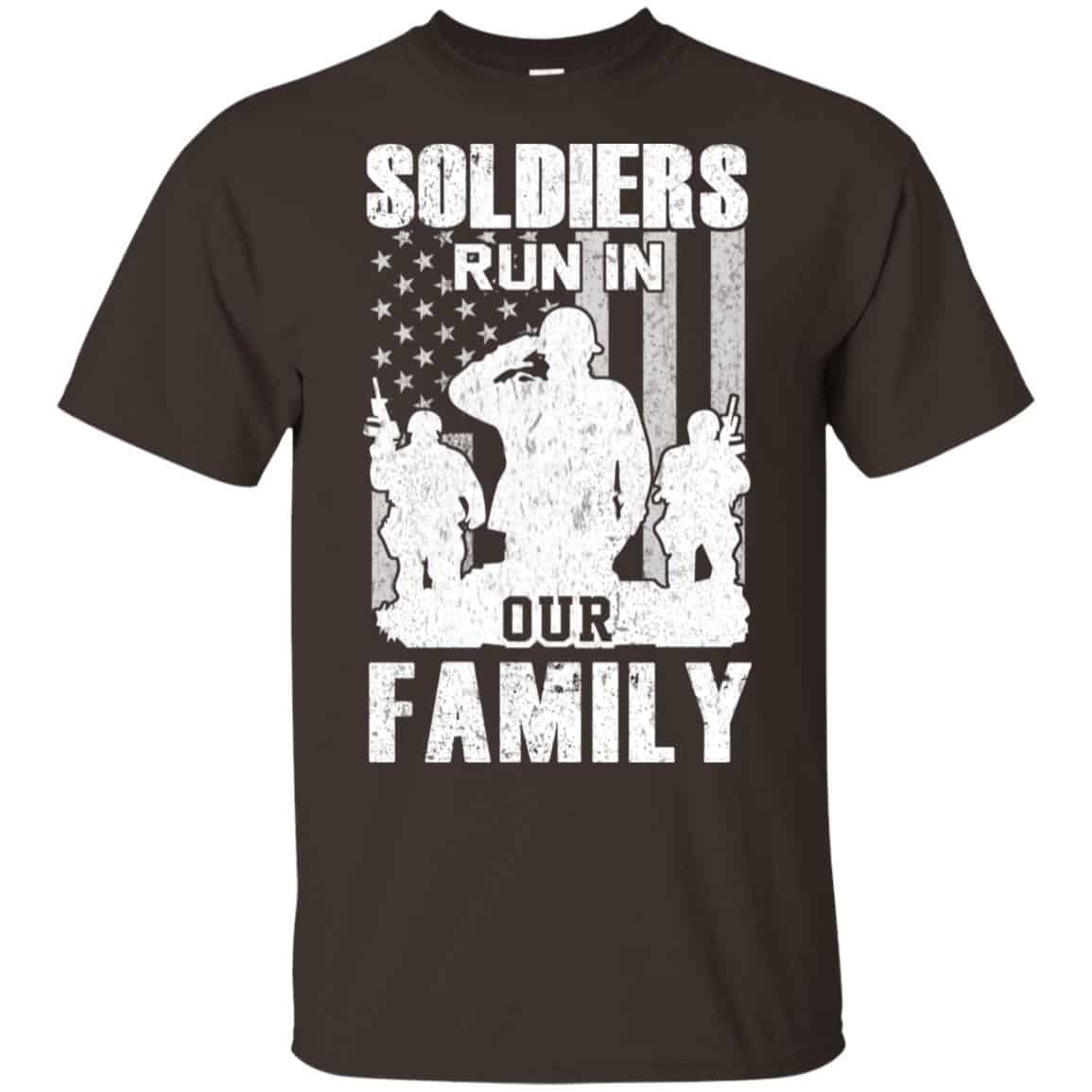 Veteran: Soldiers Run In Out Family Veteran Dad Son s, , Tank Unisex
