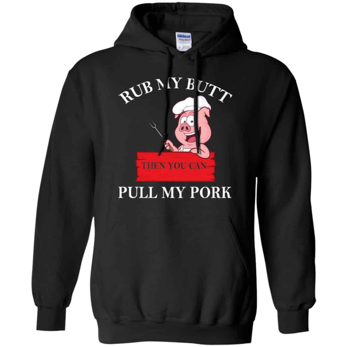 Rub My Butt Then You Can Pull My Pork Funny BBQ s, , Tank Unisex