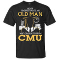 Never Underestimate An Old Man Who Graduated From CMU s, , Tank Unisex