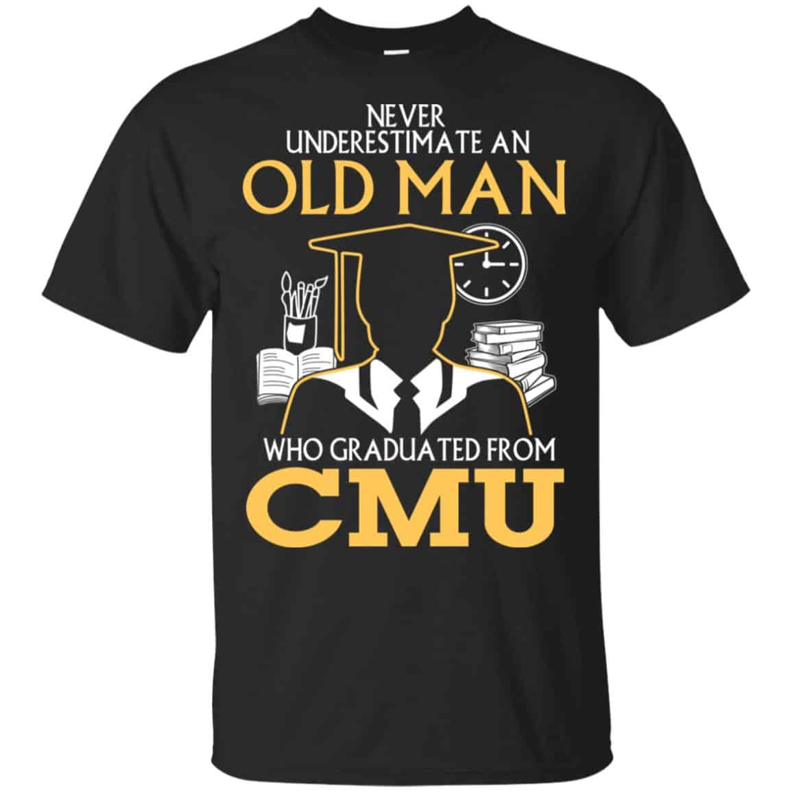 Never Underestimate An Old Man Who Graduated From CMU s, , Tank Unisex
