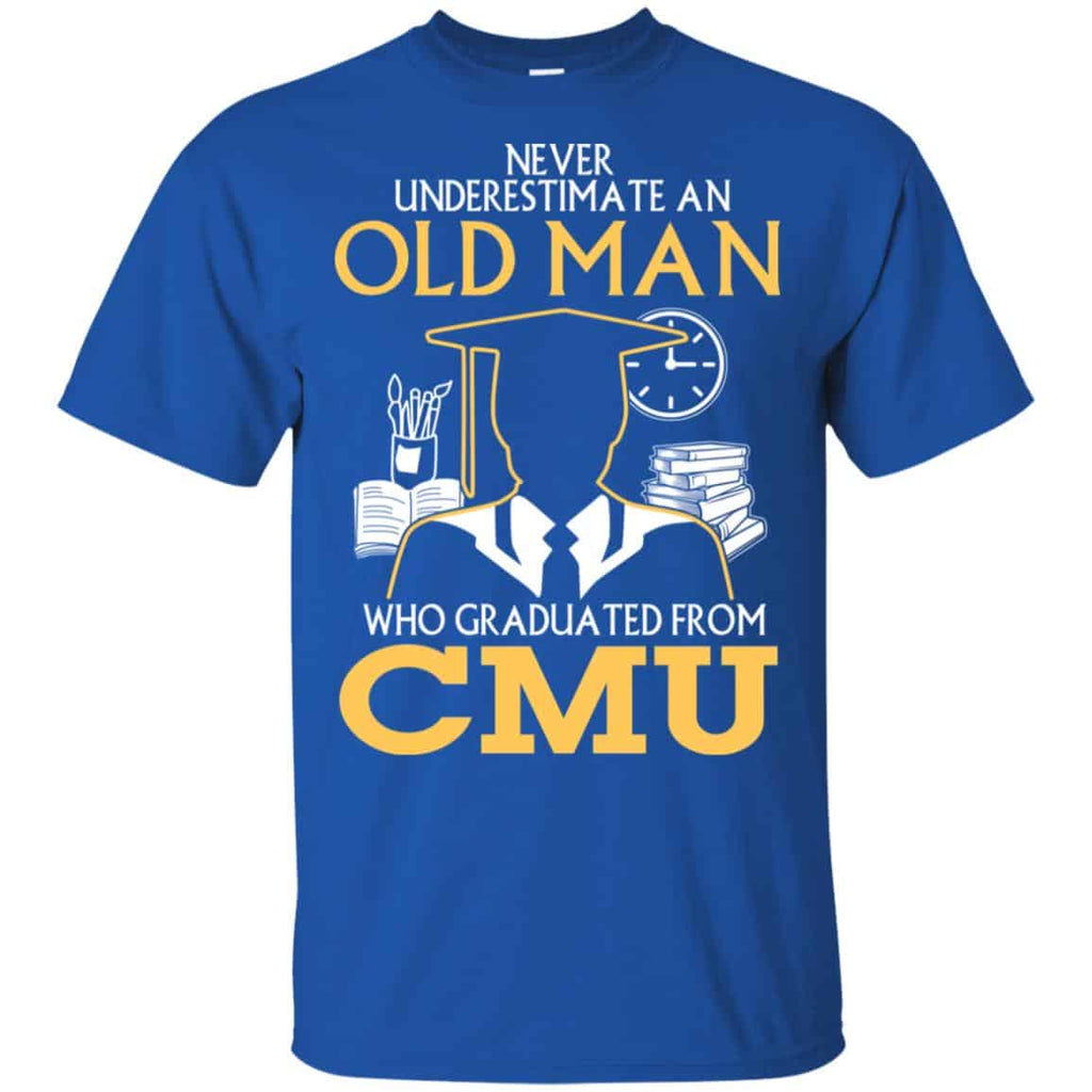 Never Underestimate An Old Man Who Graduated From CMU s, , Tank Unisex
