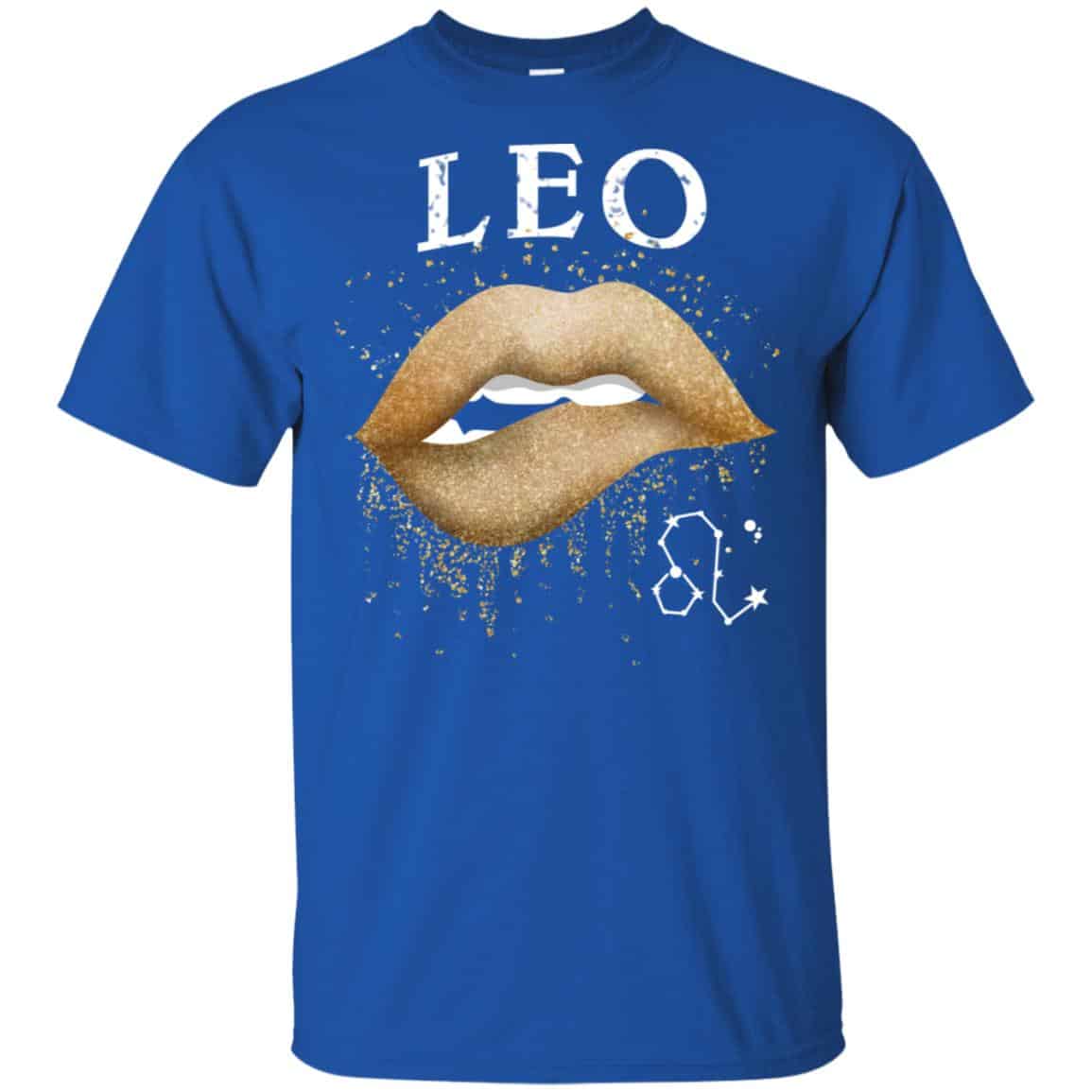 Leo Zodiac July August Birthday Gift Golden Lipstick s, , Tank Unisex