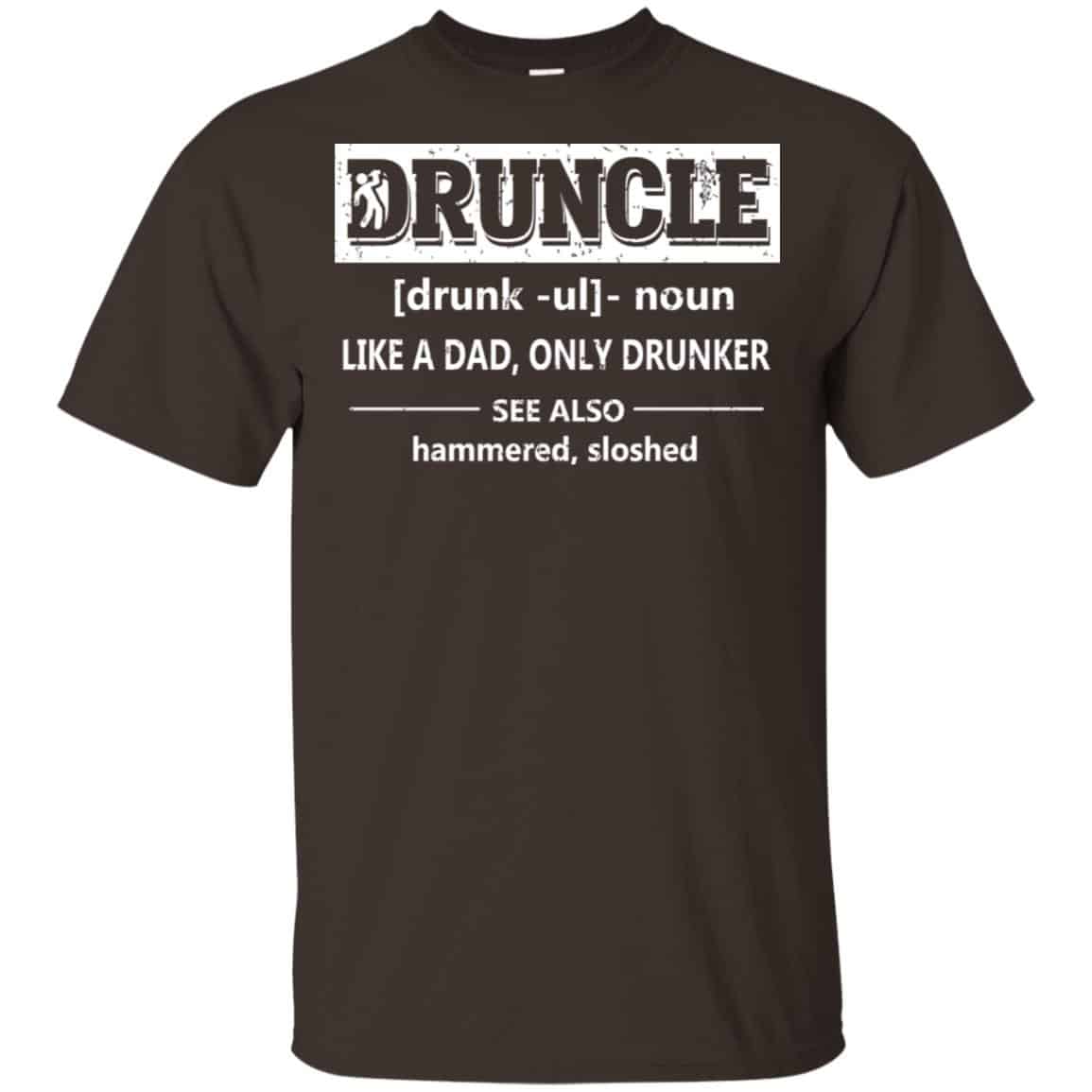 Funny Druncle Noun Definition Drunk Drunker Uncle s, , Tank Unisex