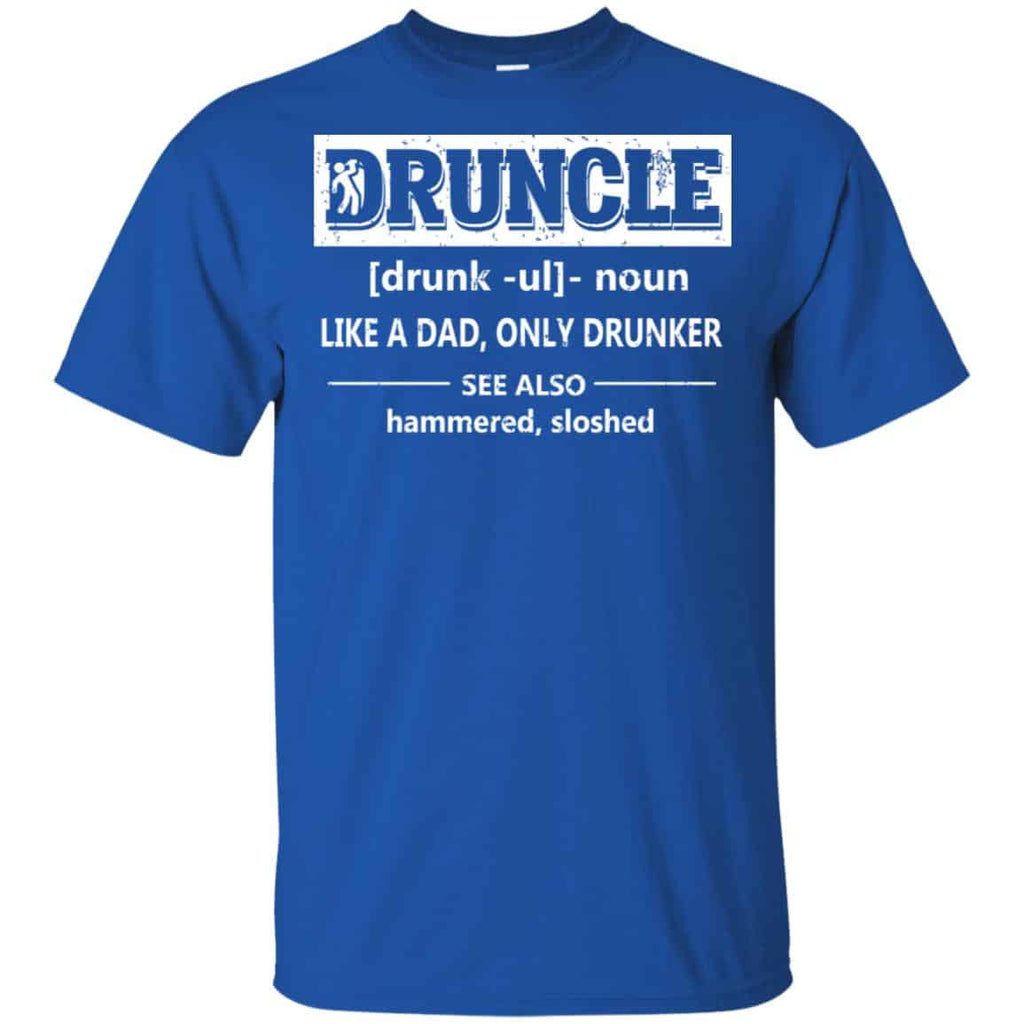 Funny Druncle Noun Definition Drunk Drunker Uncle s, , Tank Unisex