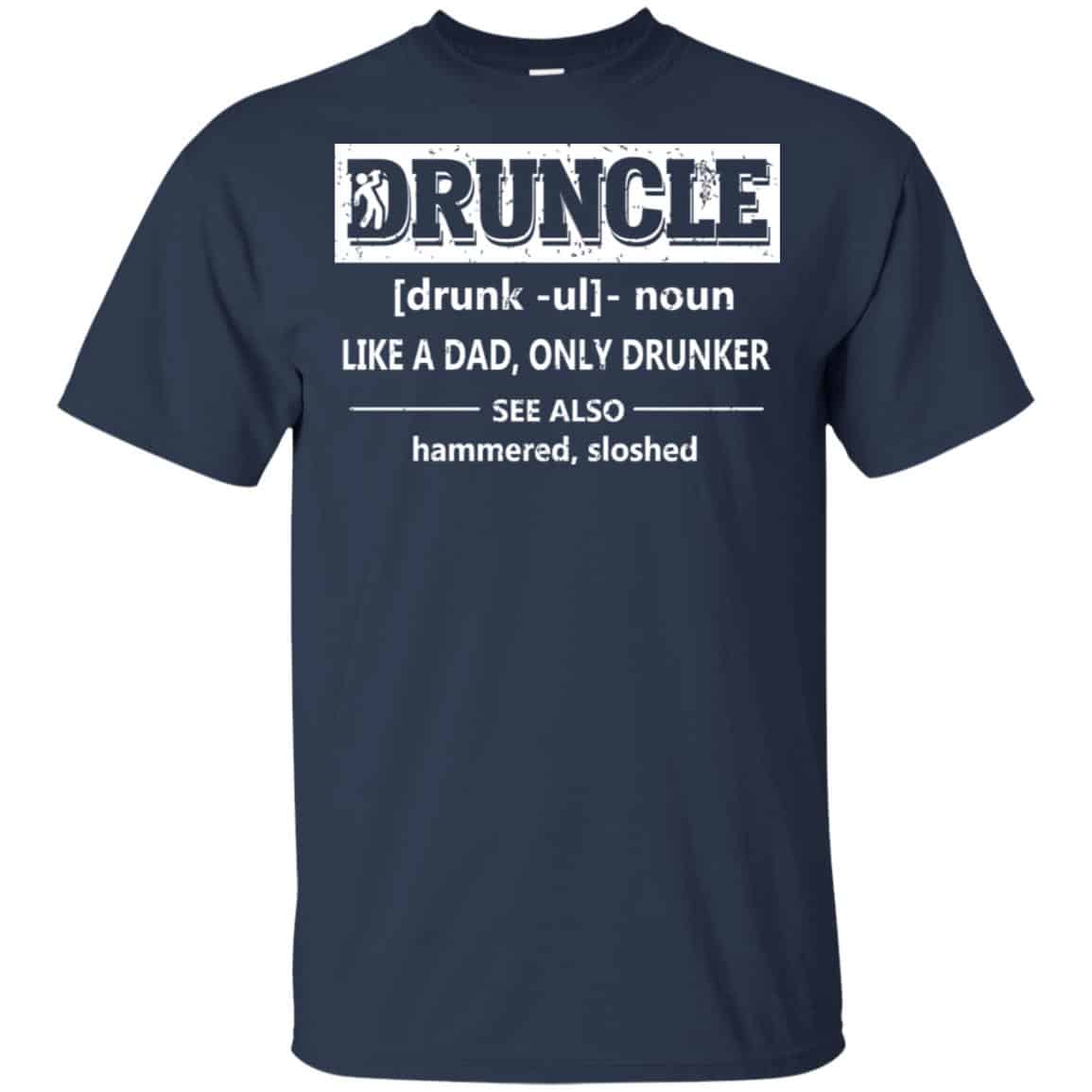 Funny Druncle Noun Definition Drunk Drunker Uncle s, , Tank Unisex