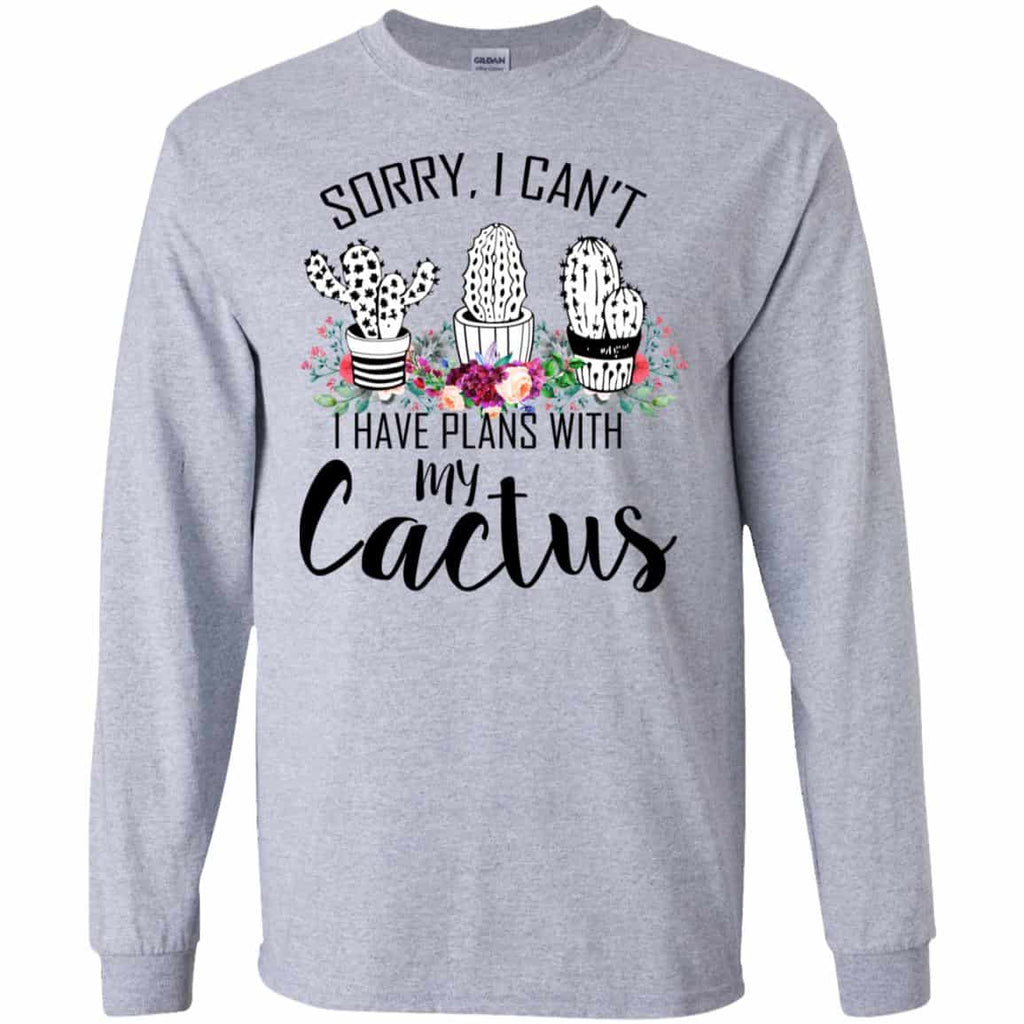 Sorry I Can’t I Have Plan With My Cactus s, , Tank Unisex