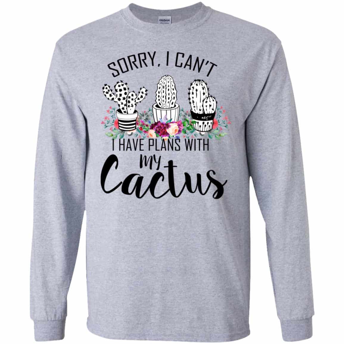 Sorry I Can’t I Have Plan With My Cactus s, , Tank Unisex