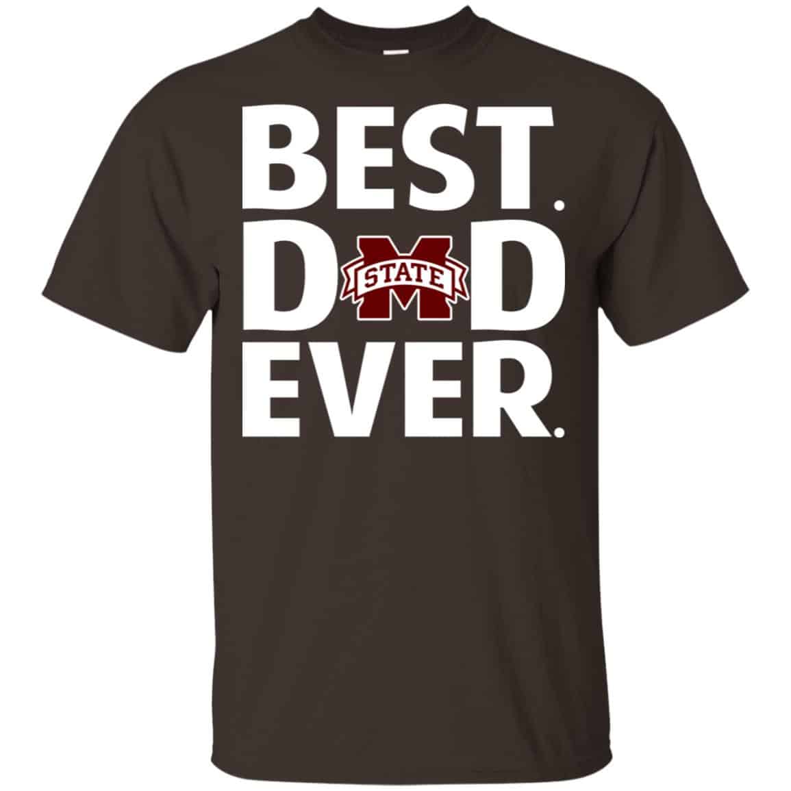 Mississippi State Bulldogs Best Dad Ever s, , Tank Unisex