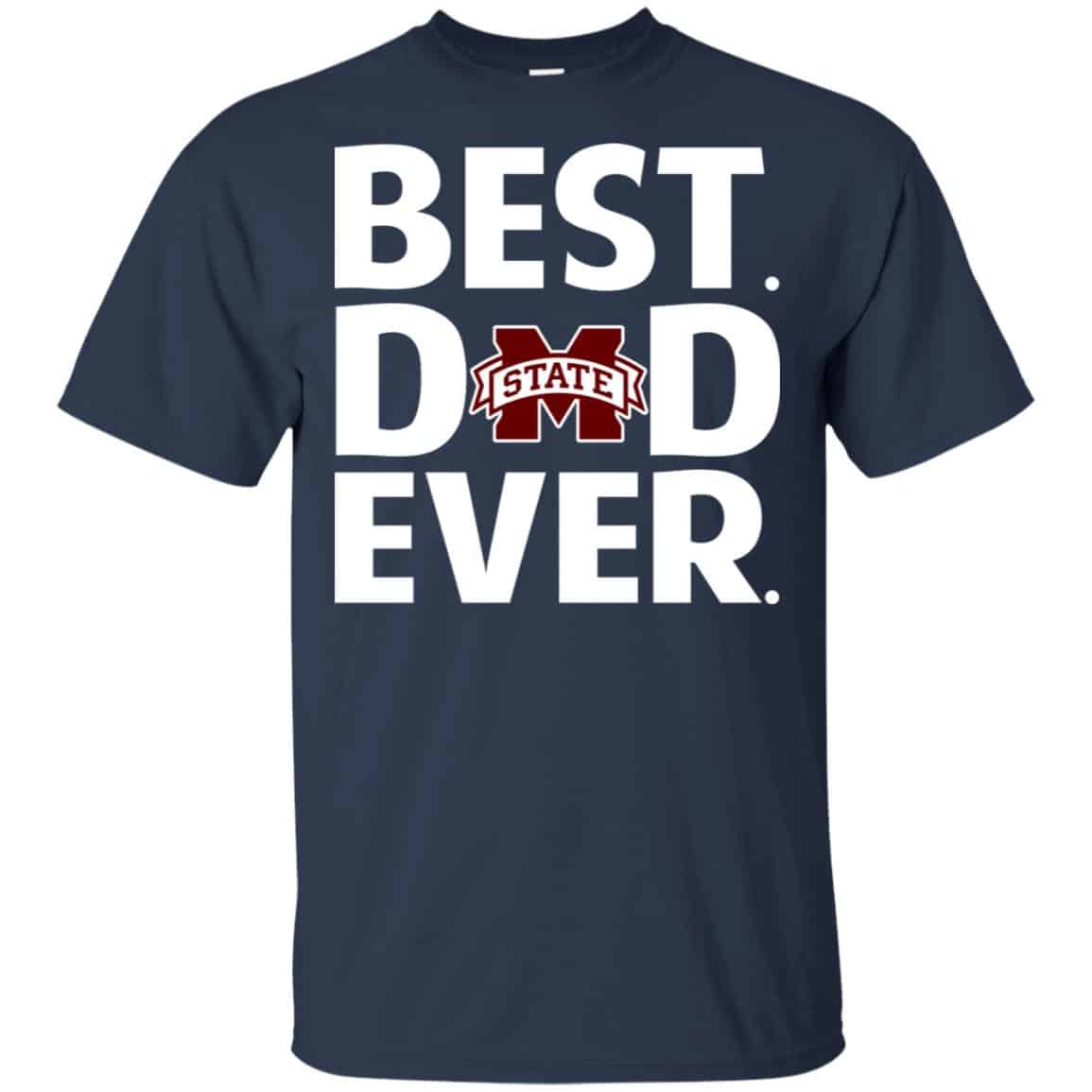 Mississippi State Bulldogs Best Dad Ever s, , Tank Unisex