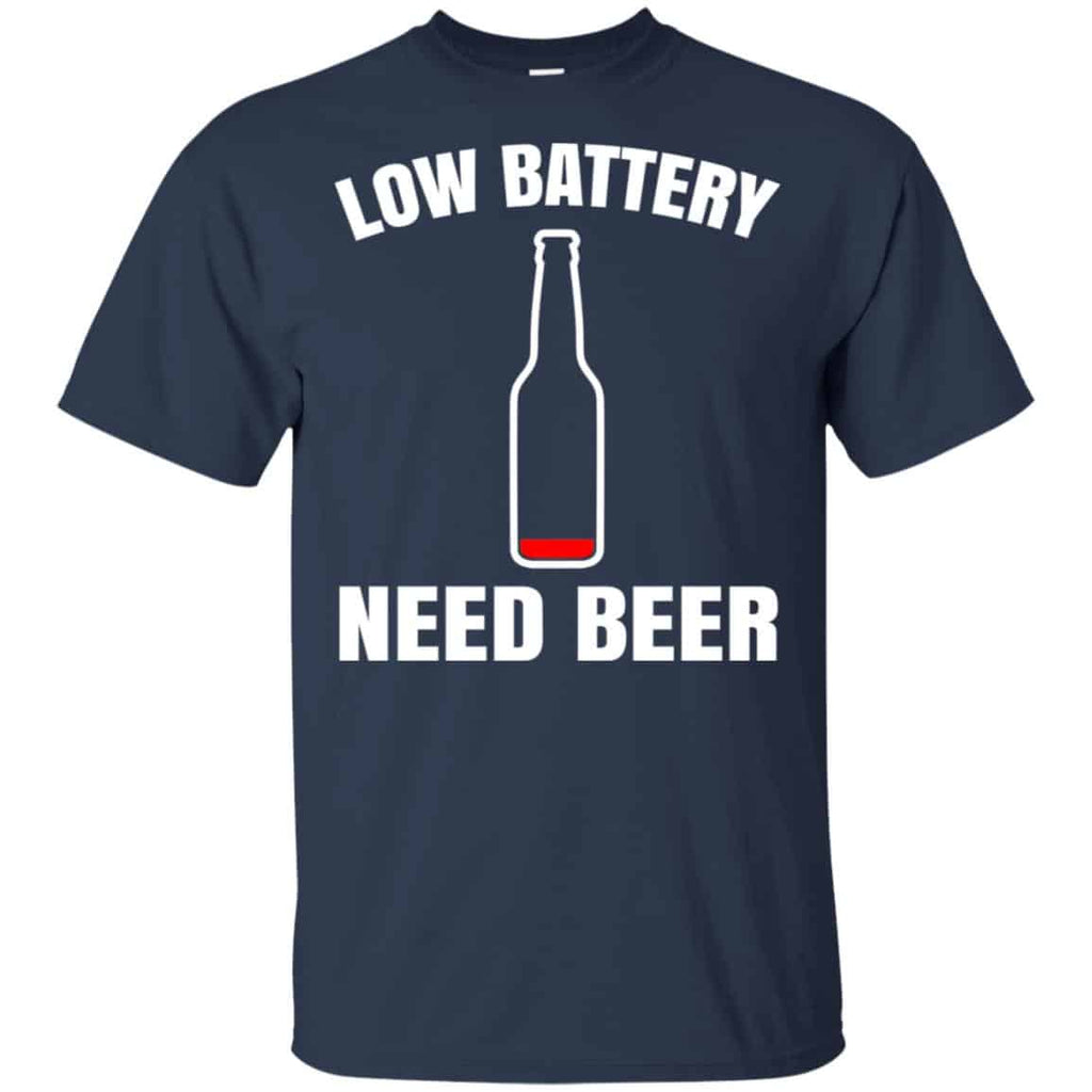 Low Battery Need Beer Shirt, , Tank Unisex
