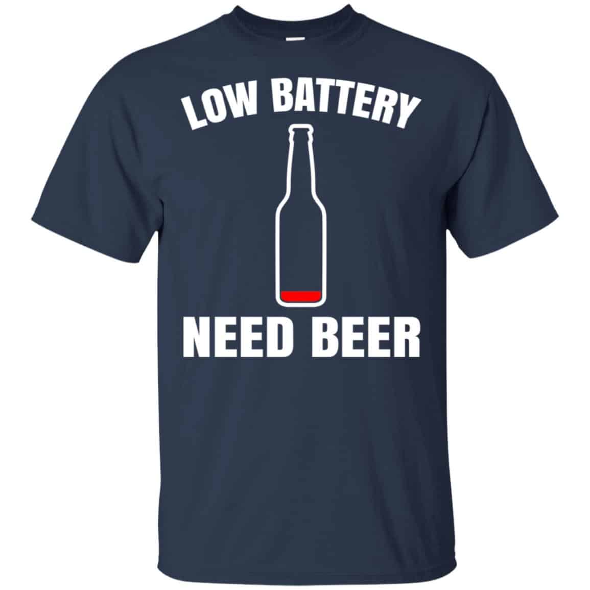 Low Battery Need Beer Shirt, , Tank Unisex