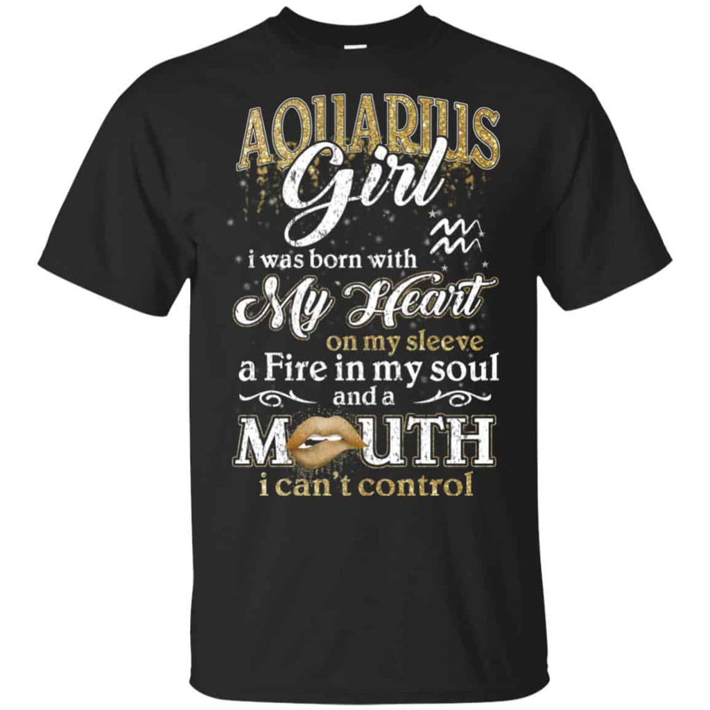 Aquarius Girl I Was Born With My Heart On My Sleeve A Fire In My Soul And A Mouth I Can’t Control s, , Tank