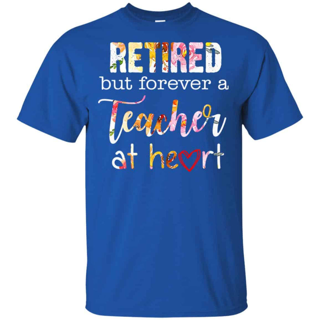 Retired But Forever A Teacher At Heart s, , Tank Unisex