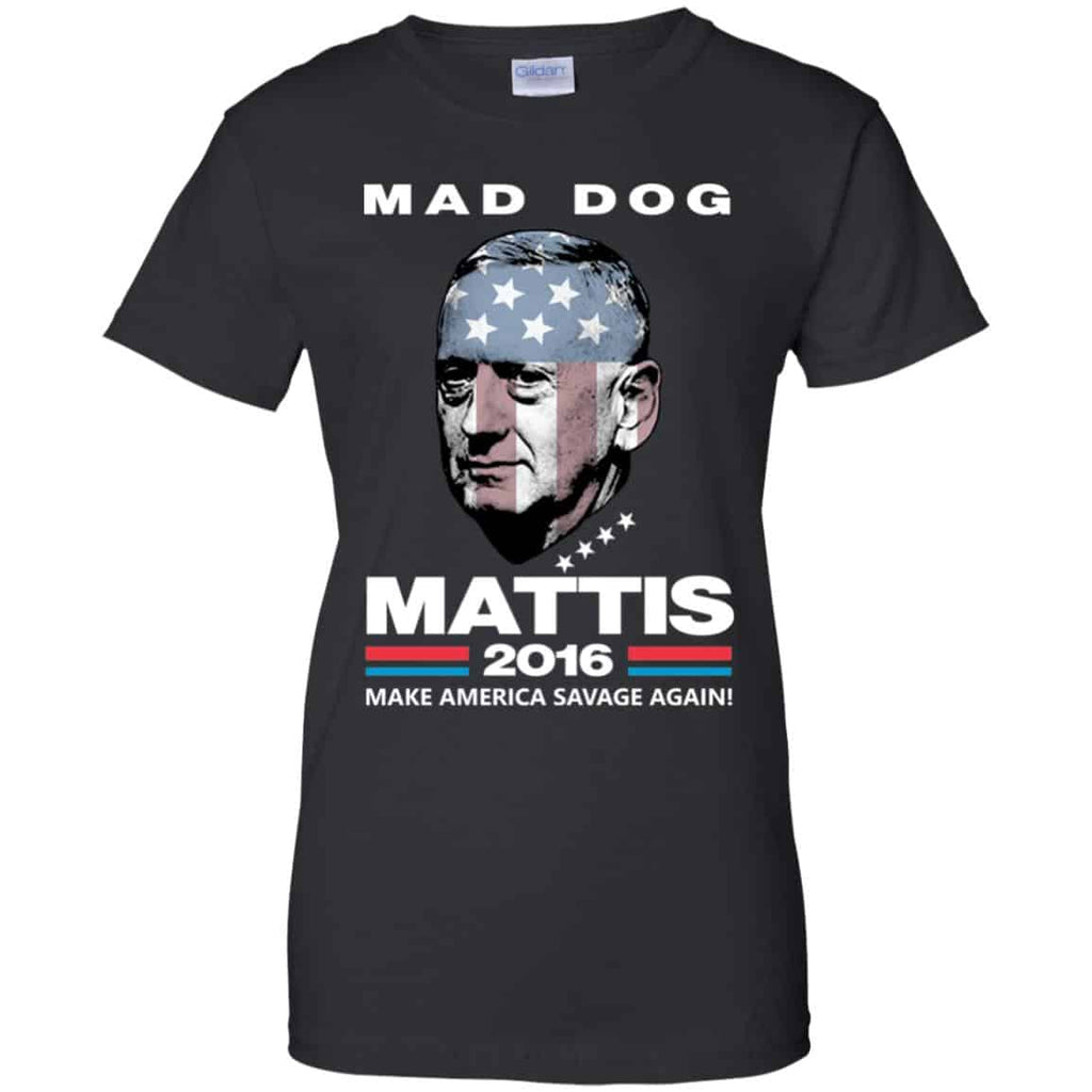 Mad Dog Mattis 2016 Shirt Make America Savage Again Shirt, , Tank Unisex