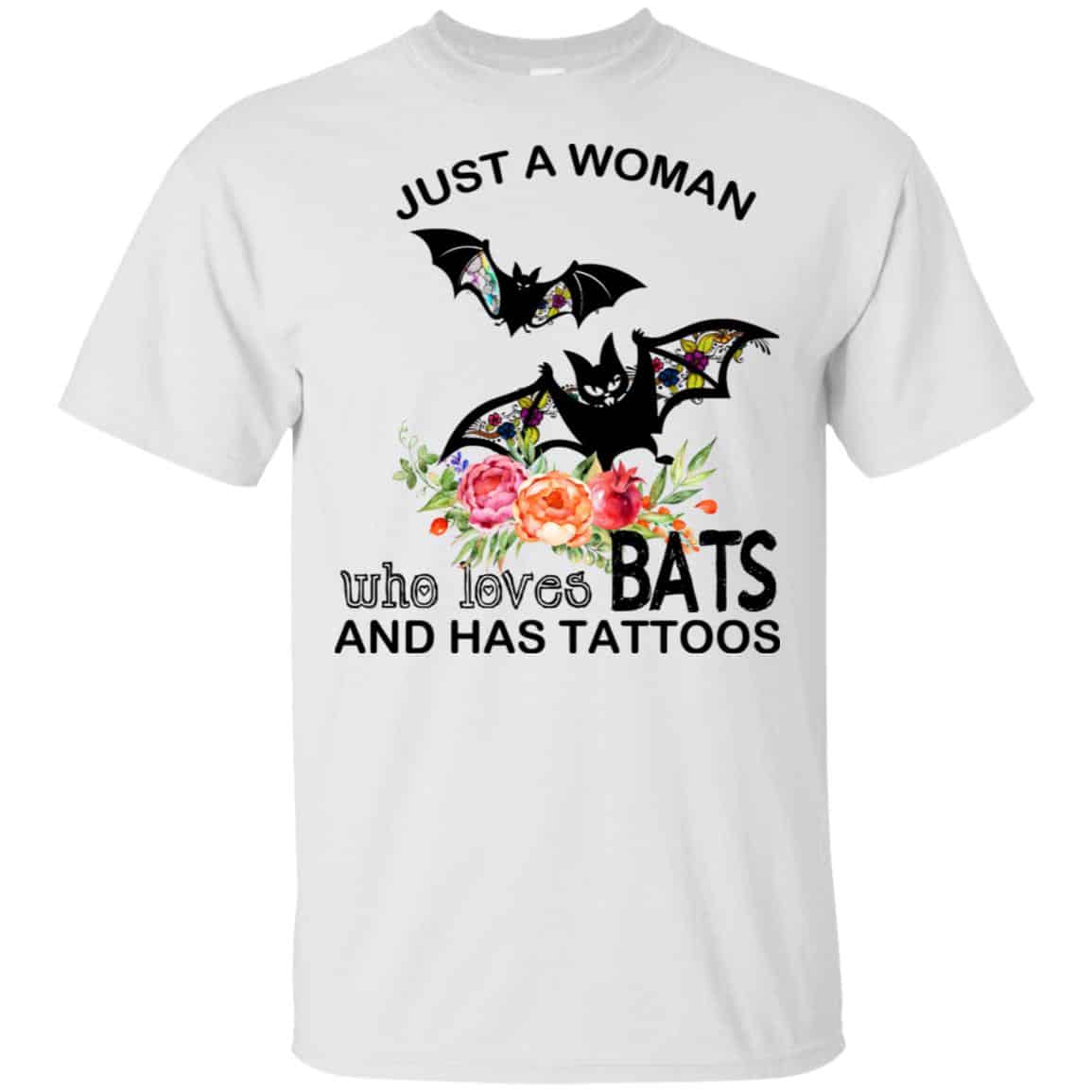 Just A Woman Who Loves Bats And Has Tattoos s, , Tank Unisex