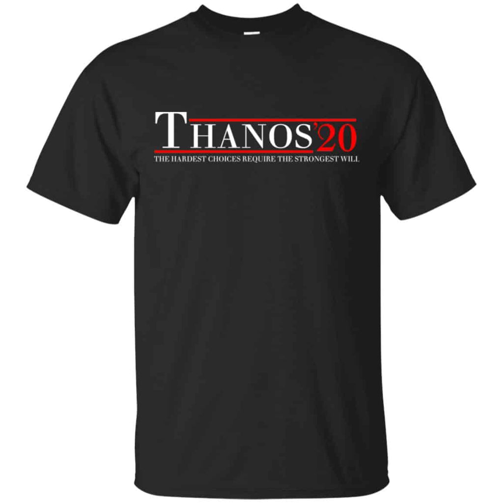 Thanos 2020 The Hardest Choices Require The Strongest Will s, , Tank Unisex