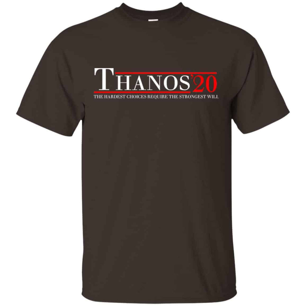 Thanos 2020 The Hardest Choices Require The Strongest Will s, , Tank Unisex