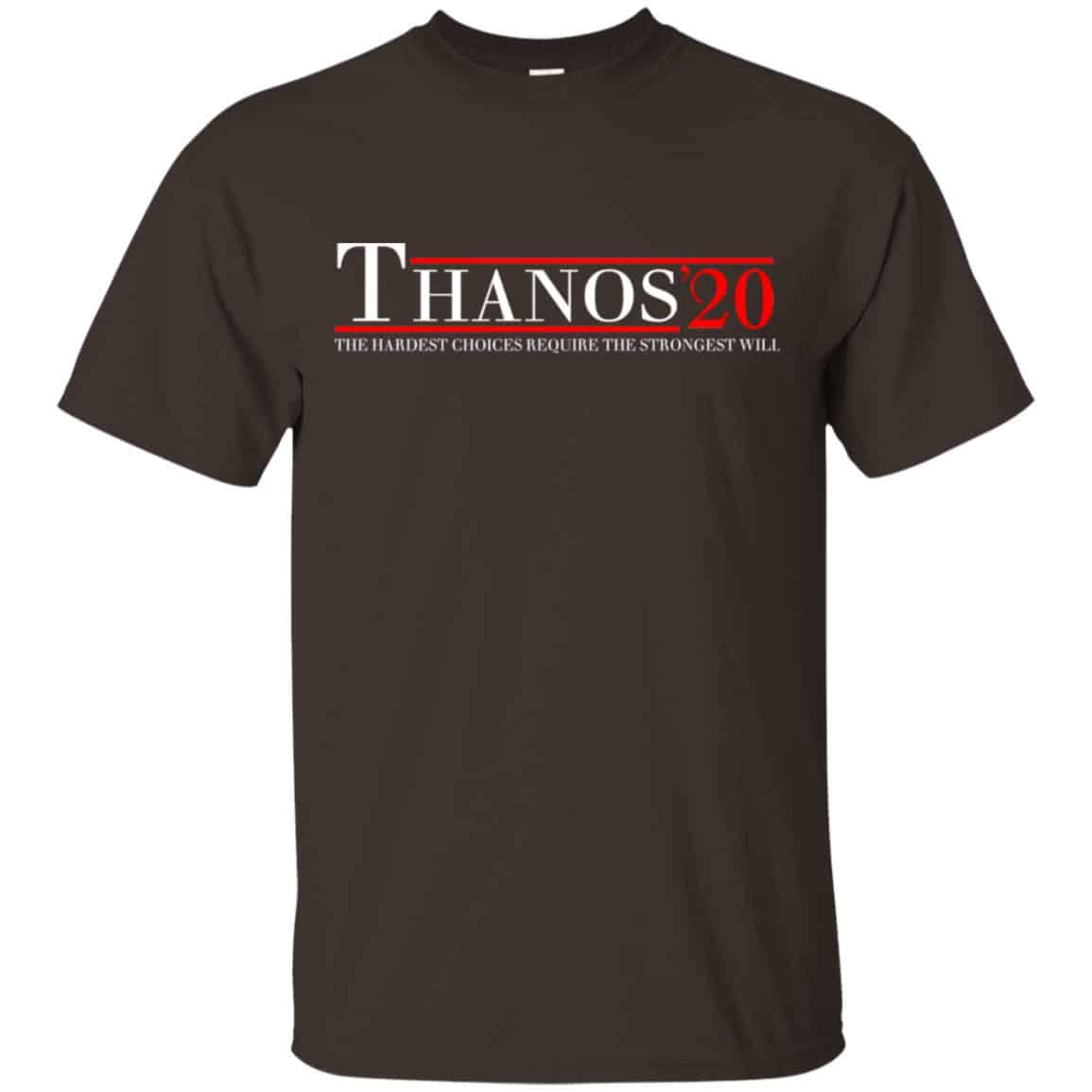 Thanos 2020 The Hardest Choices Require The Strongest Will s, , Tank Unisex