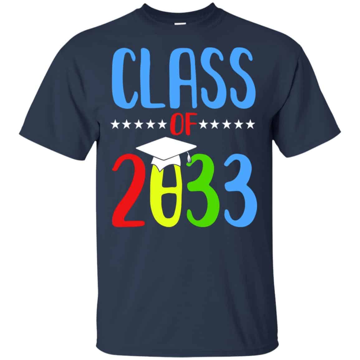 Grow With Me First Day Of School Class Of 2033 Youth s, Unisex
