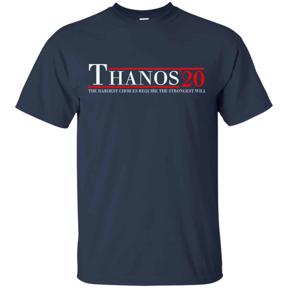 Thanos 2020 The Hardest Choices Require The Strongest Will s, , Tank Unisex