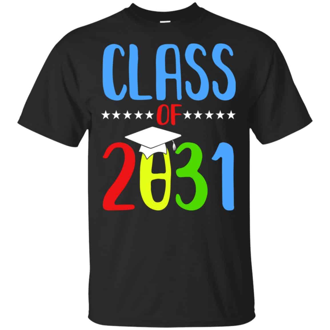 Grow With Me First Day Of School Class Of 2031 Youth s, Unisex