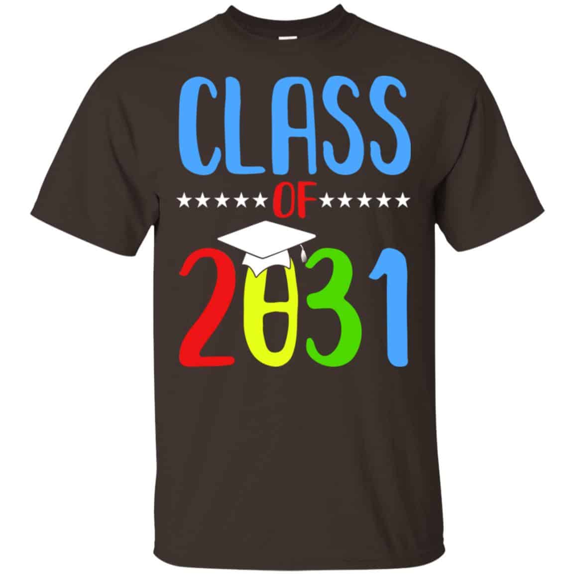 Grow With Me First Day Of School Class Of 2031 Youth s, Unisex