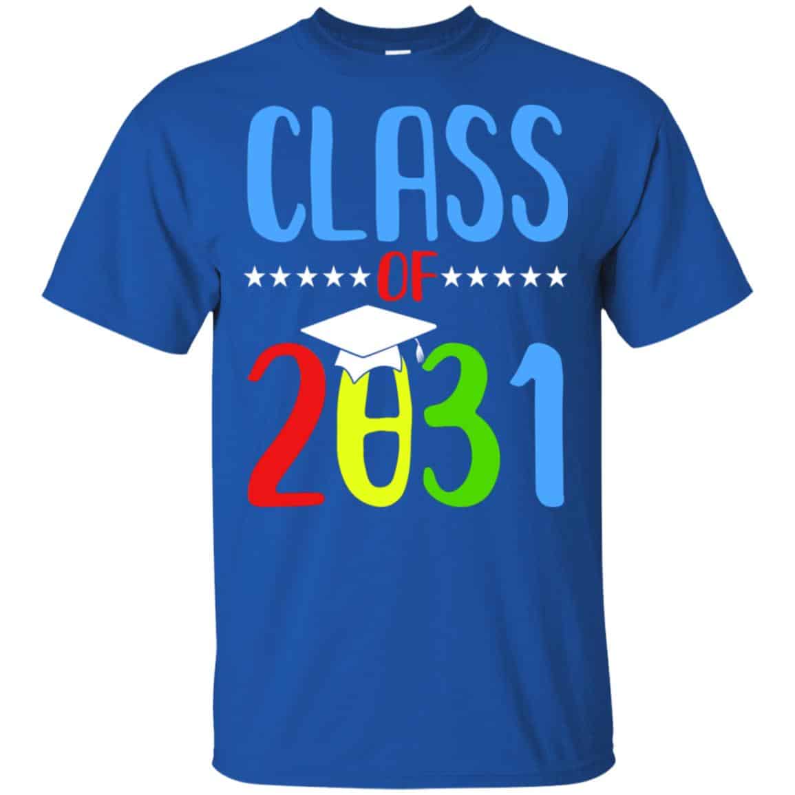 Grow With Me First Day Of School Class Of 2031 Youth s, Unisex