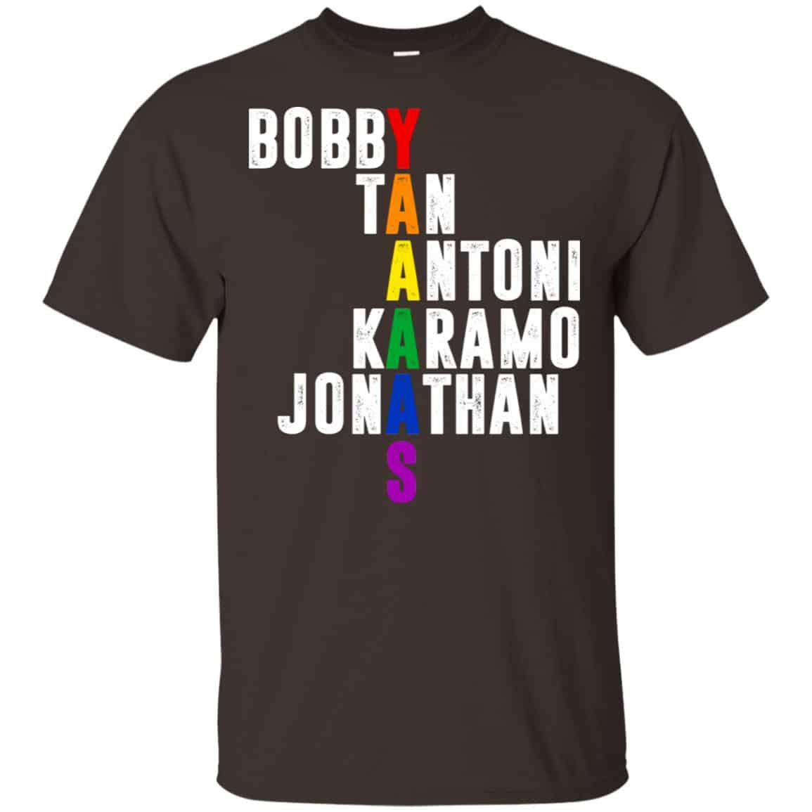 Queer Eye Yaaas Fab 5 Names LGBT s, , Tank Unisex