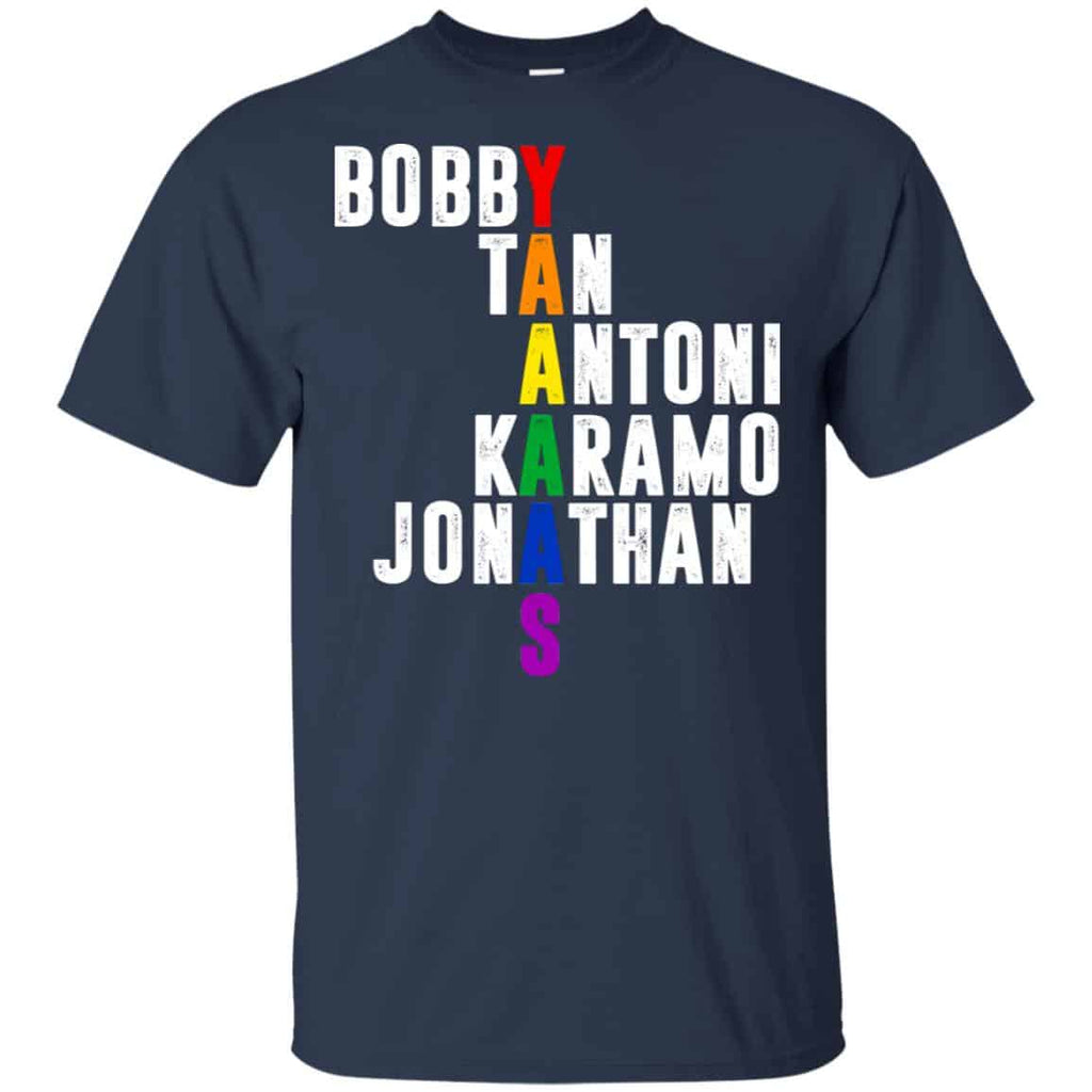 Queer Eye Yaaas Fab 5 Names LGBT s, , Tank Unisex