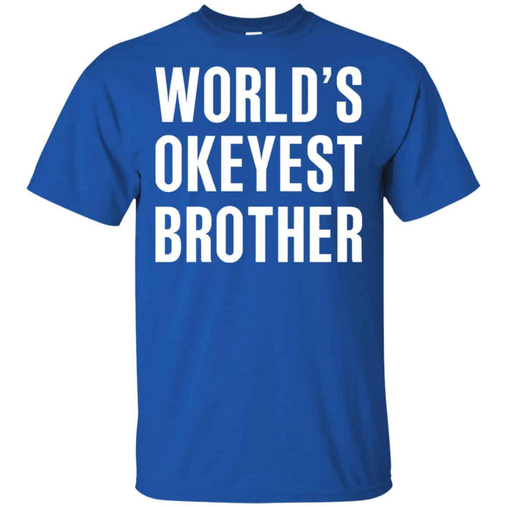 World’s Okayest Brother Gift For Brother s, , Tank Unisex