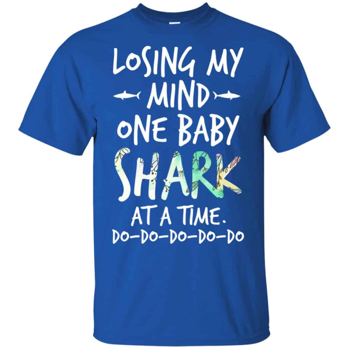 Losing My Mind One Baby Shark At A Time Do Do Do Do Do s, , Tank Unisex