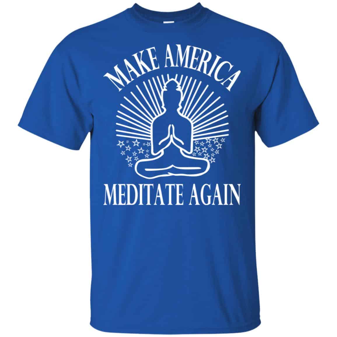 Make America Meditate Again Shirt, , Tank Unisex