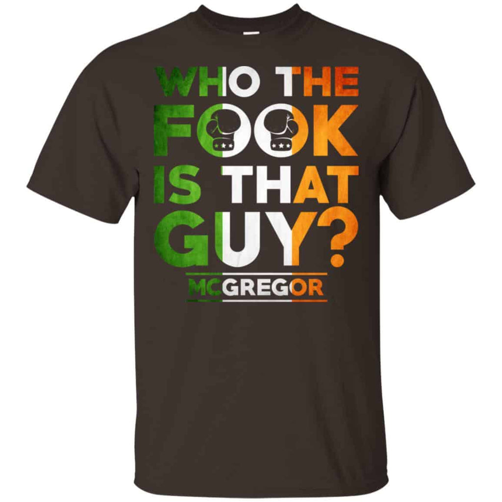 McGregor: Who The Fook Is That Guy Shirt, , Tank Unisex