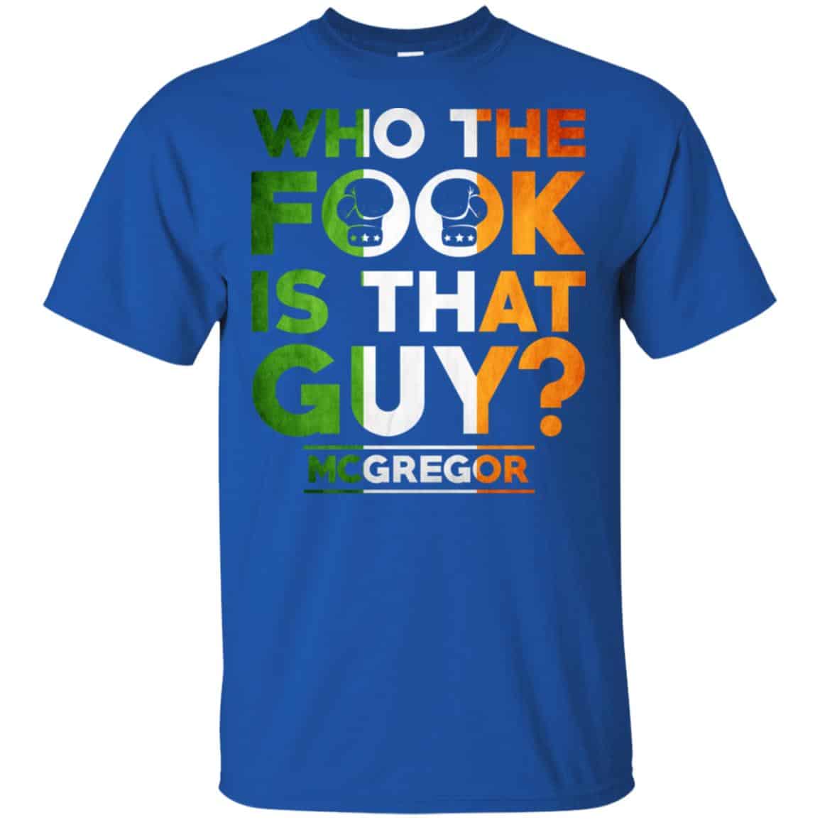 McGregor: Who The Fook Is That Guy Shirt, , Tank Unisex