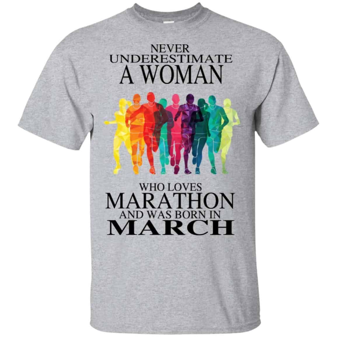A Woman Who Loves Marathon And Was Born In March s, , Tank Unisex