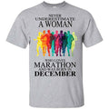 A Woman Who Loves Marathon And Was Born In December s, , Tank Unisex
