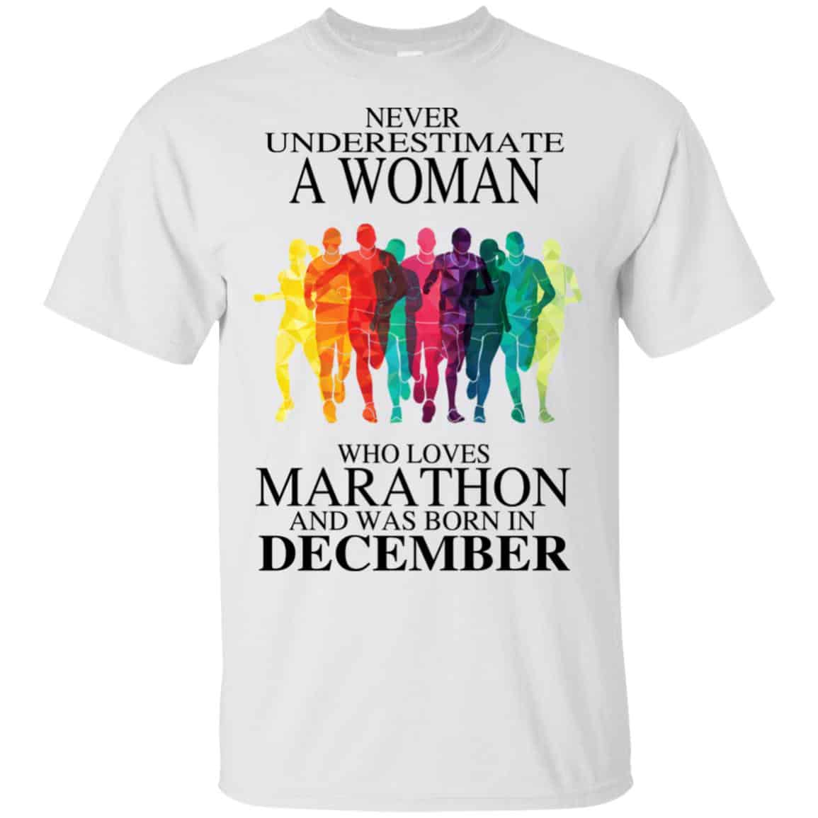 A Woman Who Loves Marathon And Was Born In December s, , Tank Unisex