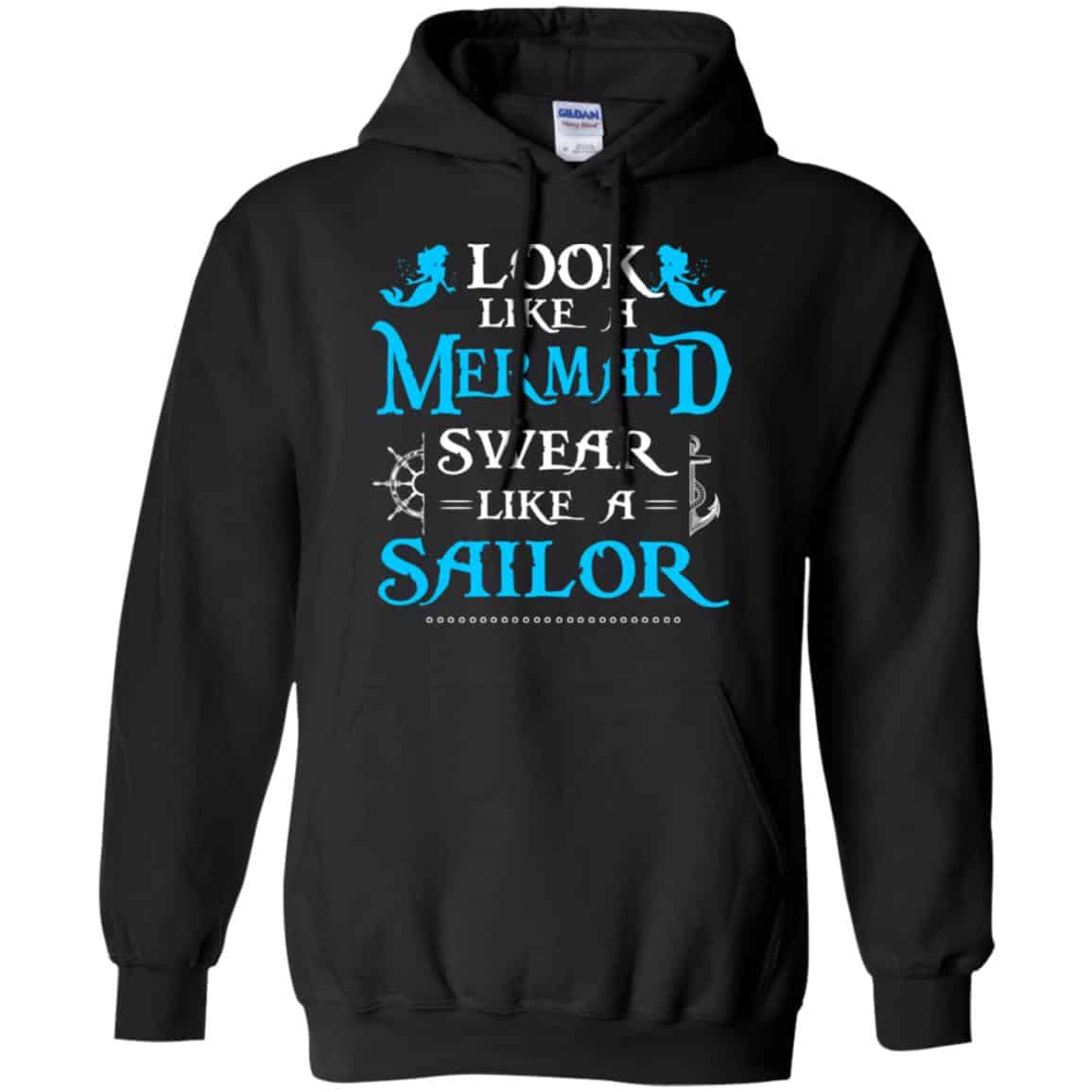 Look Like A Mermaid Swear Like A Sailor Shirt, , Tank Unisex
