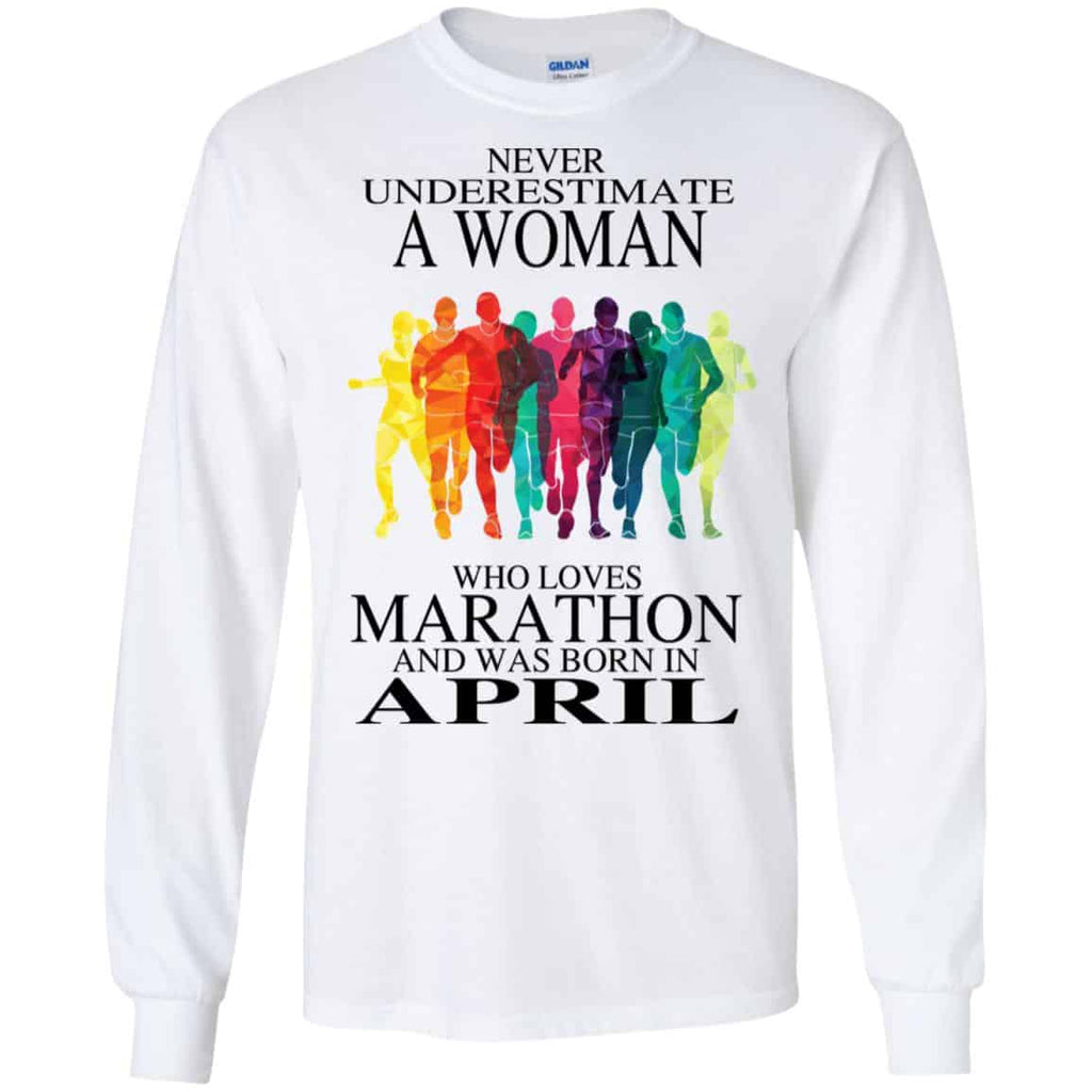 A Woman Who Loves Marathon And Was Born In April s, , Tank Unisex