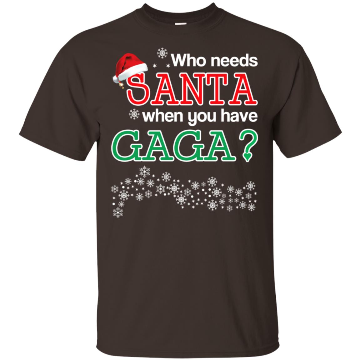 Who Needs Santa When You Have Gaga? Christmas s, , Tank Unisex