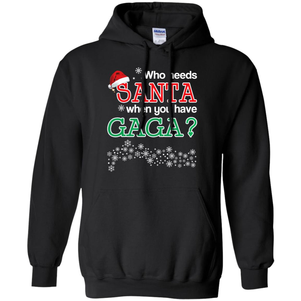 Who Needs Santa When You Have Gaga? Christmas s, , Tank Unisex